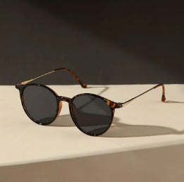 Metal Round Face Sunglasses