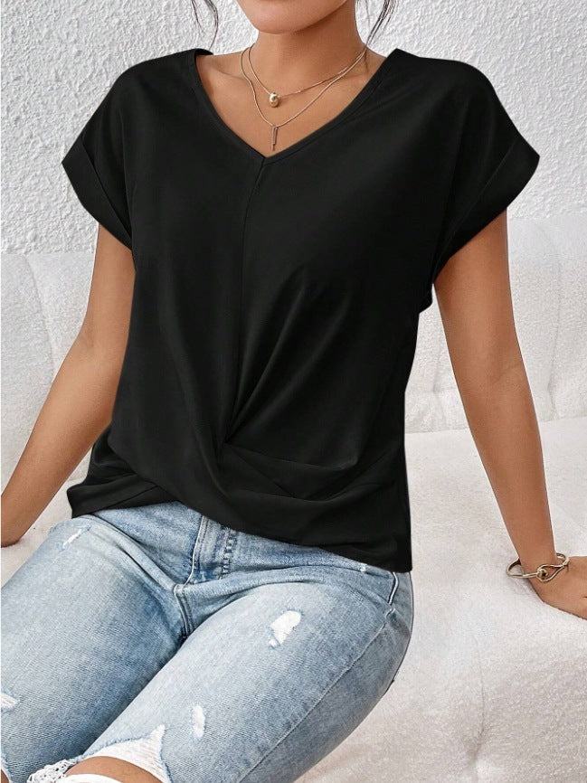 Casual  Knot Top