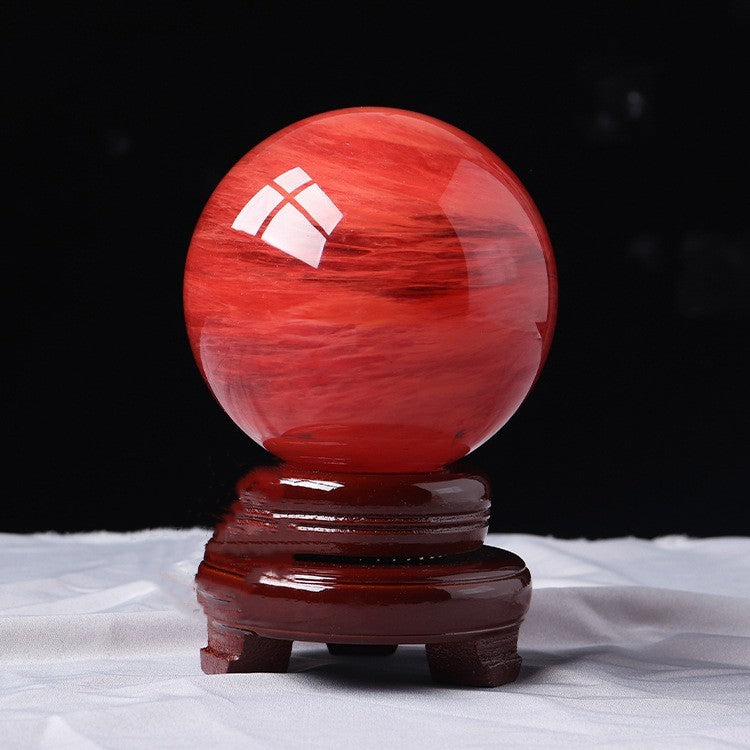 Melted Red Crystal Ball