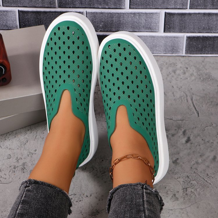 Casual Thick Sole Slip-on Shoes