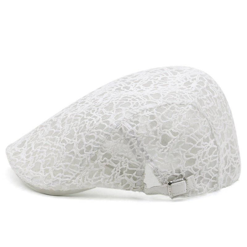 Lace Hard Gauze Beret