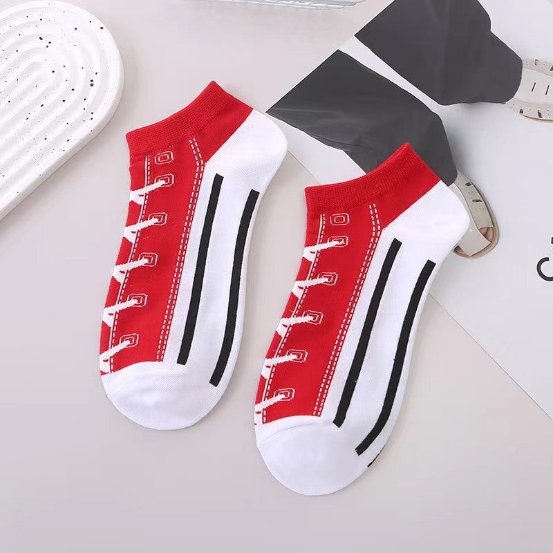 Canvas Shoe Socks