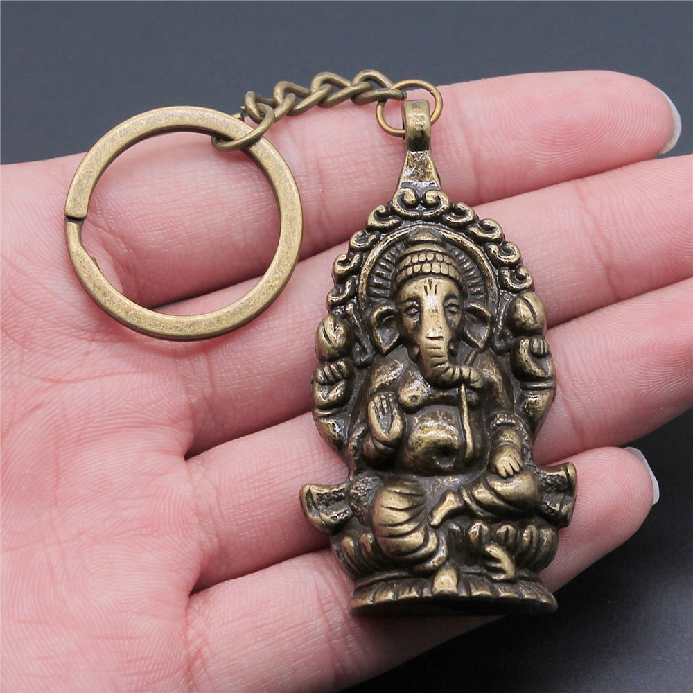 Elephant God Keychain