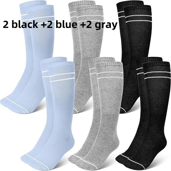 Elastic Compression Mid-calf Socks