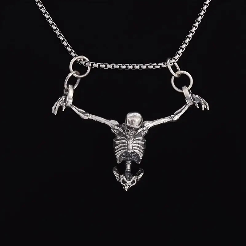 Skeleton Prisoner Necklace.