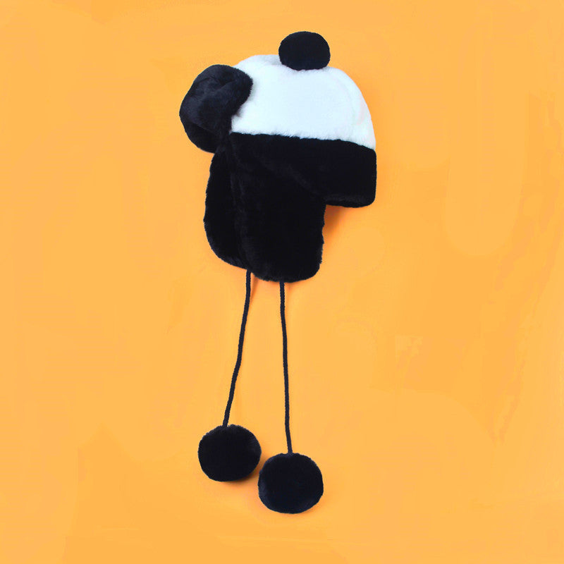 Panda Plush Hat For Children