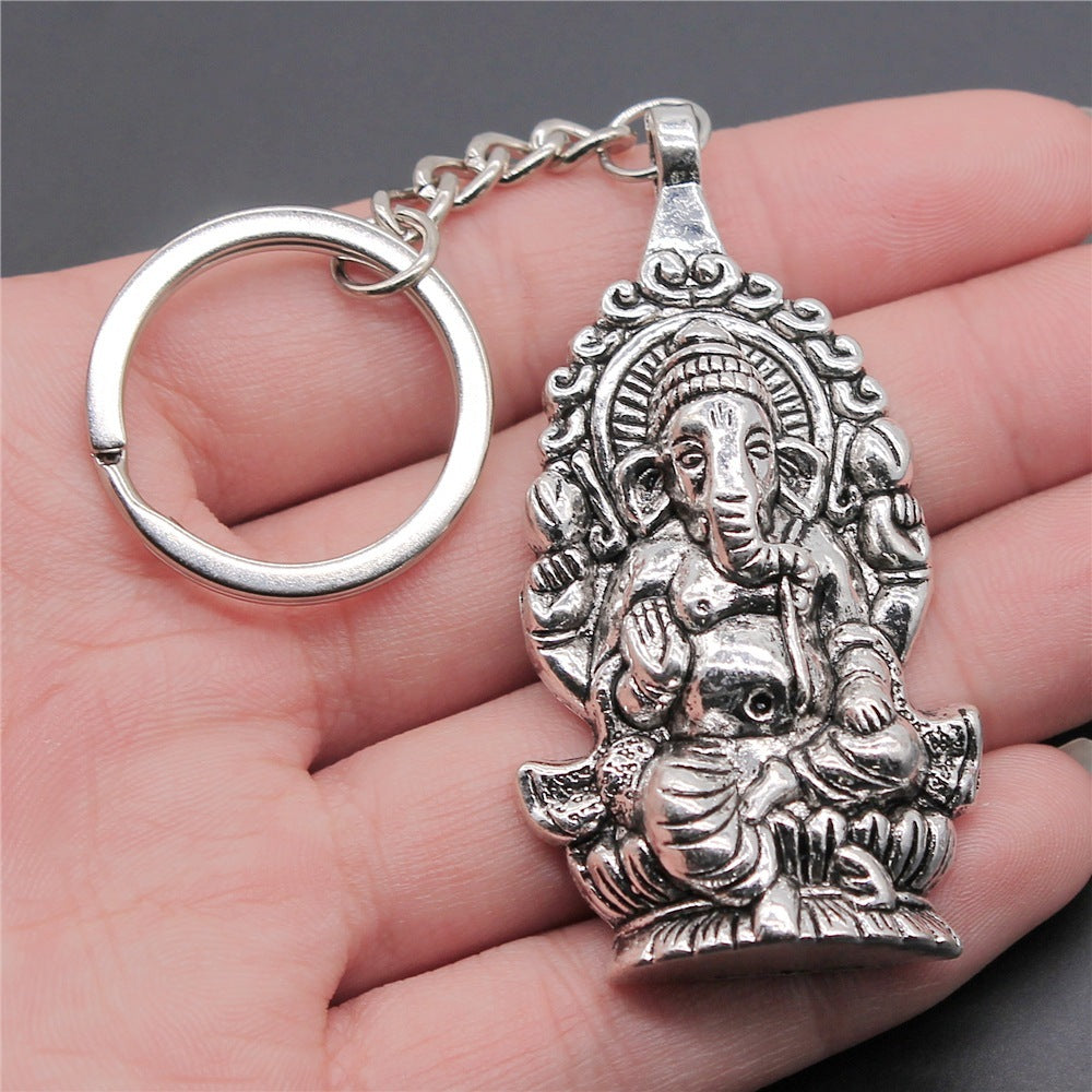 Elephant God Keychain