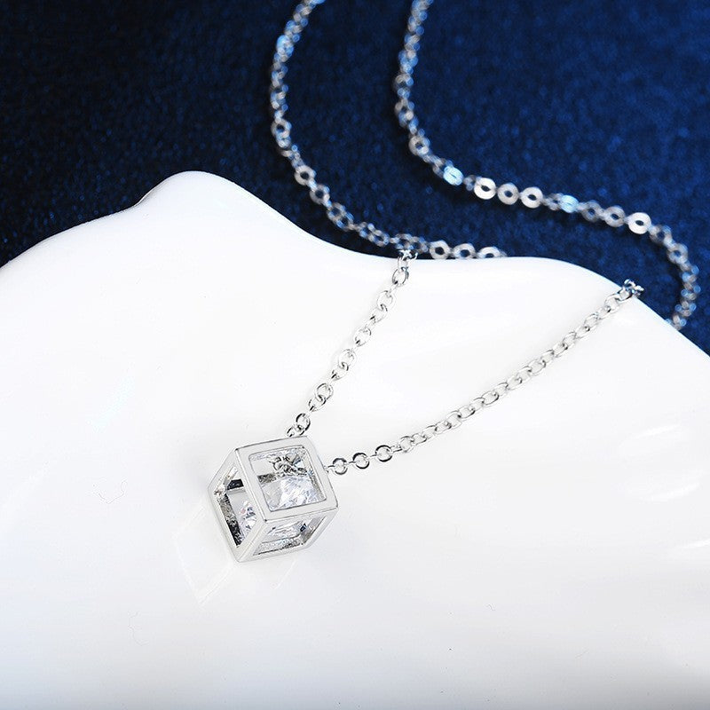 Gem Cube Necklace