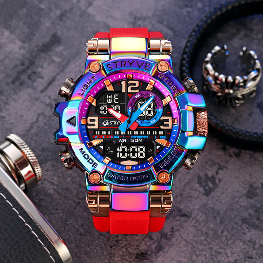 Colorful Luminous Waterproof Sports Watch