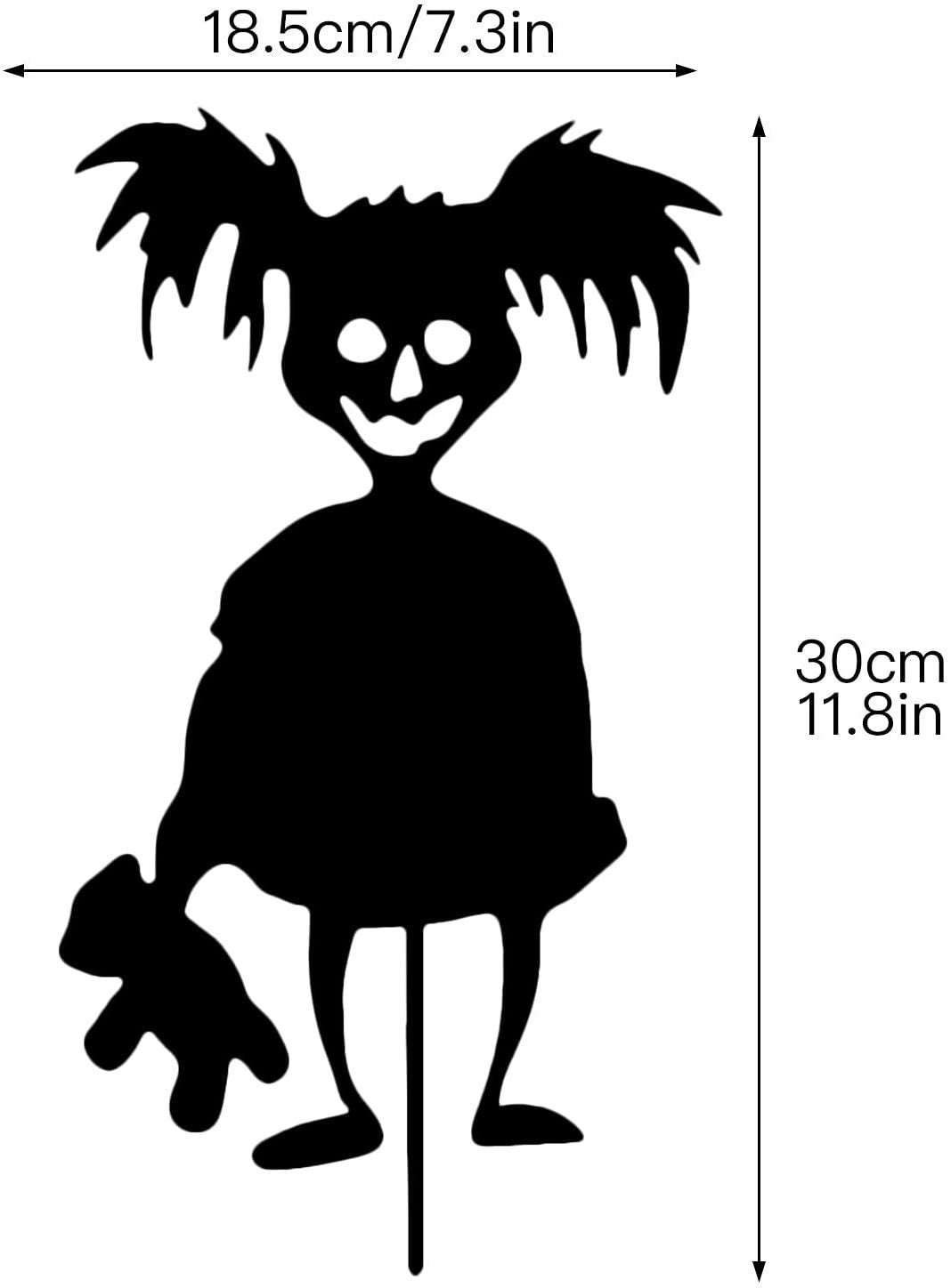 Halloween Silhouette Little Devil Garden Decorations