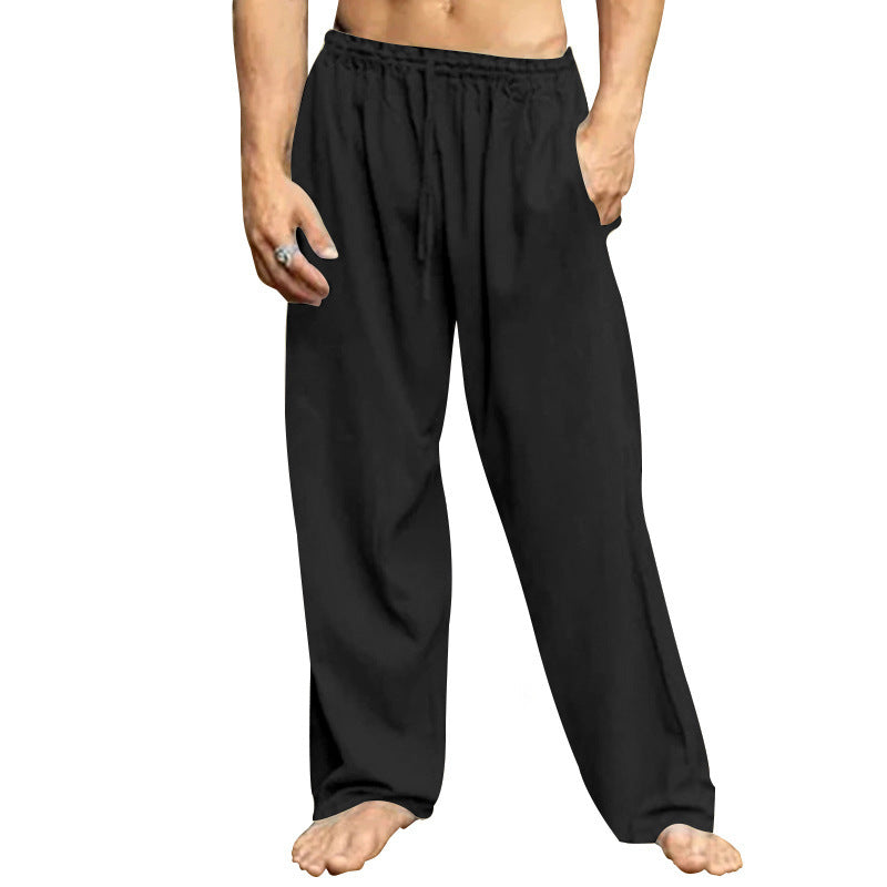 Men's Breathable Plus Size Loose Leisure Sports Trousers