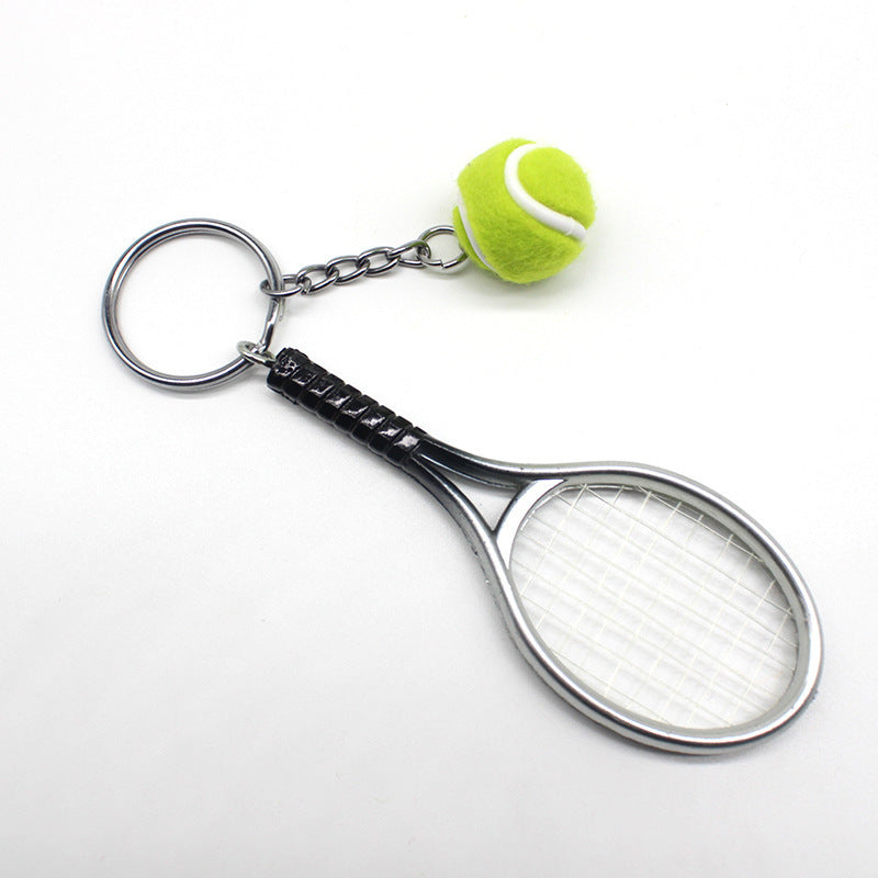 Tennis Racket Keychain