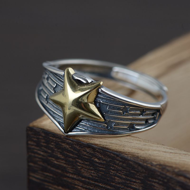 Thai Silver Star Ring