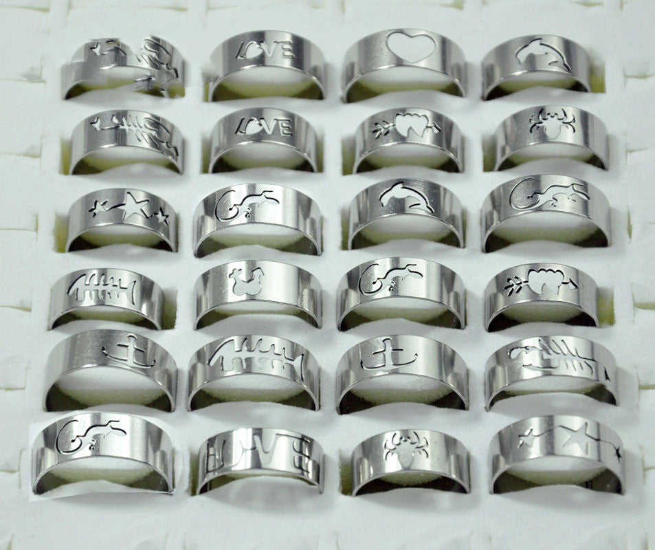 Hollow Stainless-Steel Rings