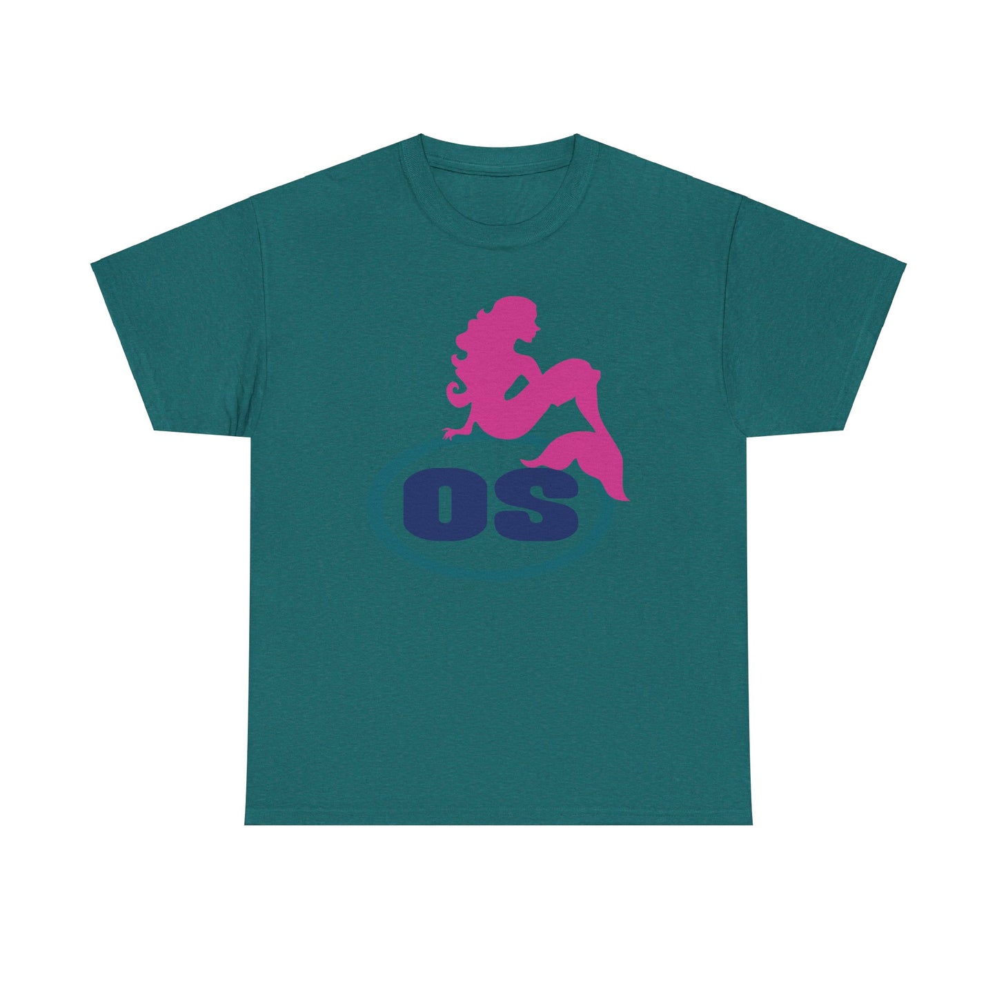 OS, Ocean Shores Mermaid, Heavy Cotton T-Shirt