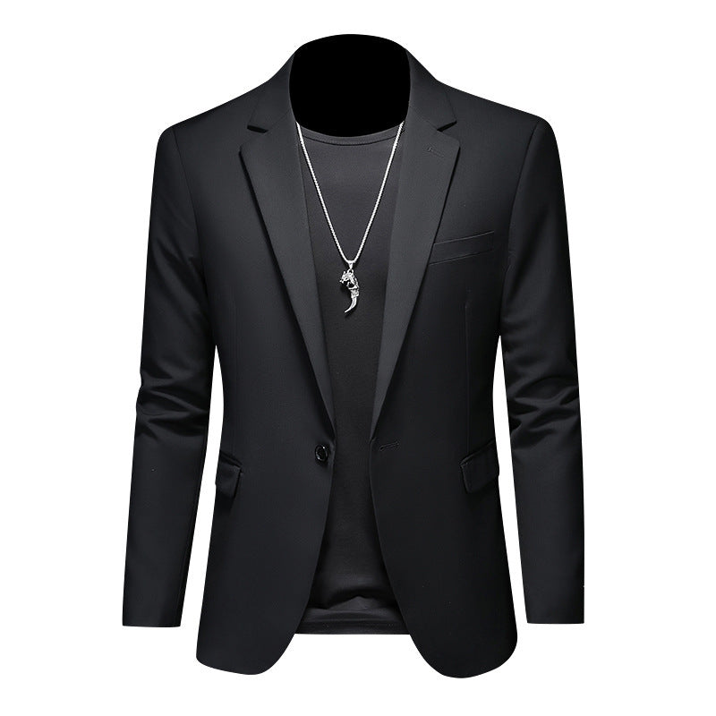 Casual Plus Size Slim-fit Suit Jacket