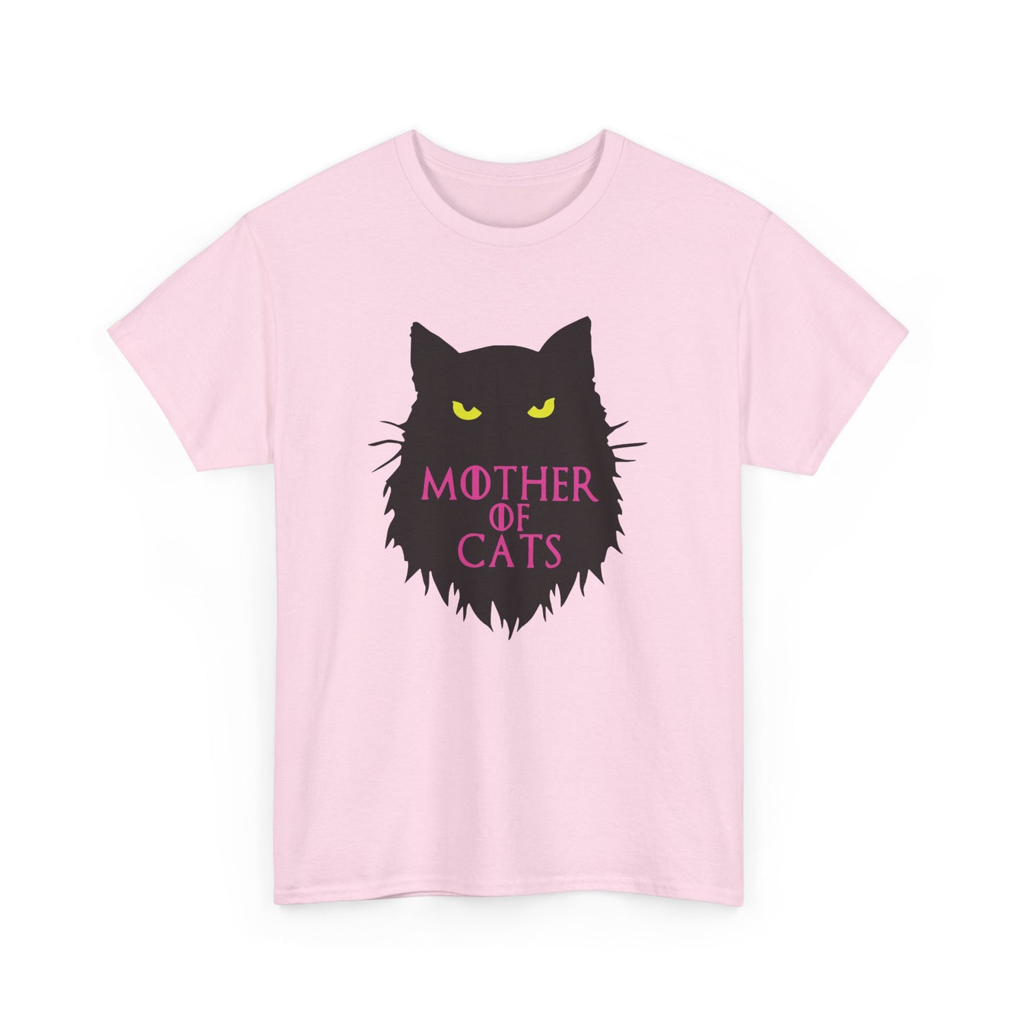 Mother of Cats. Heavy Cotton T-Shirt