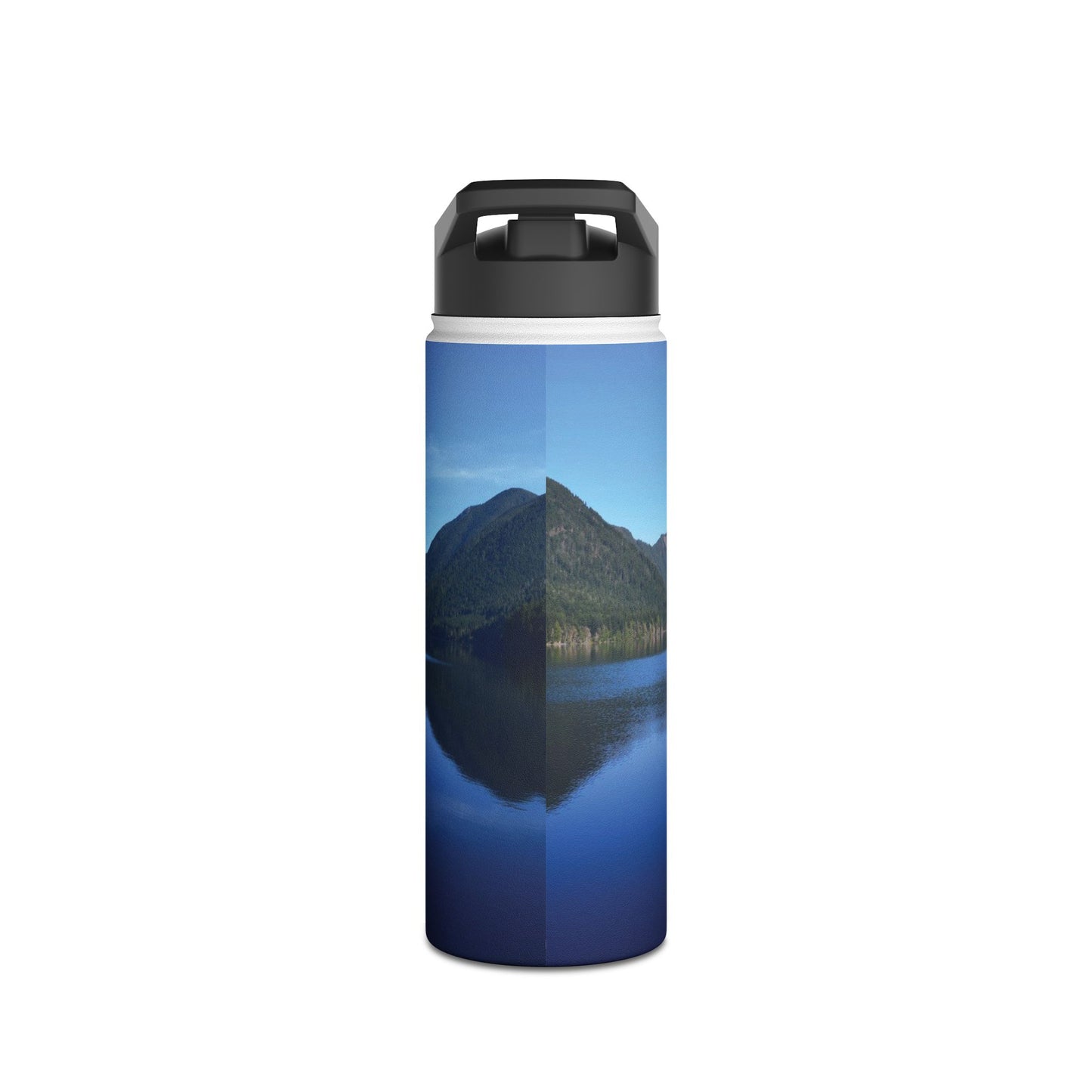 Crappie Lake. Stainless Steel Water Bottle