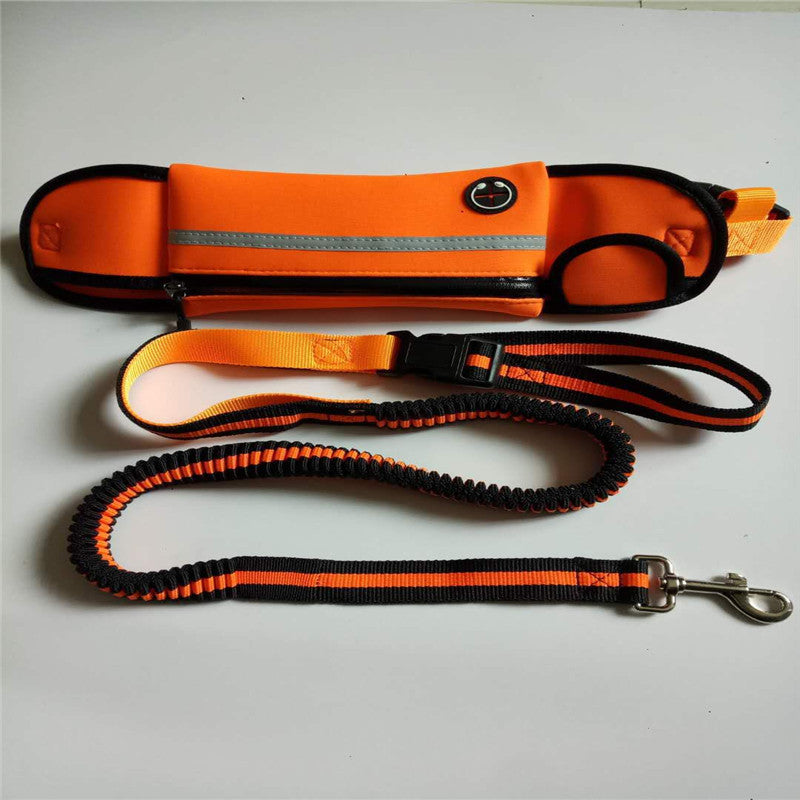 Reflective Pet Waist Bag Leash