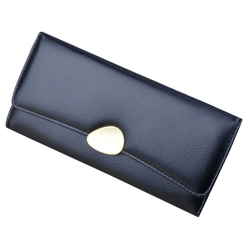 Soft Leather Multi-card-slot Card Handbag