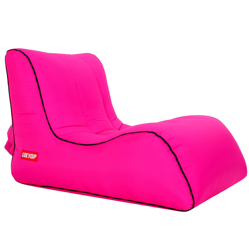 Moisture-proof inflatable lazy sofa bed