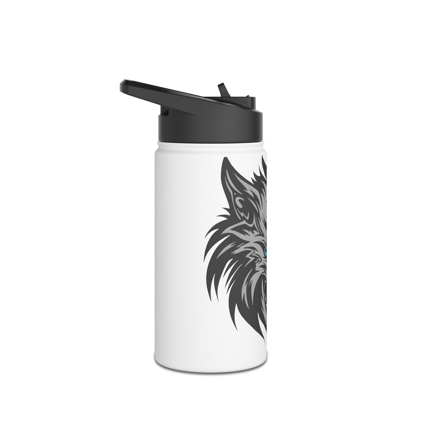 Wicked Wolf. Stainless Steel Water Bottle