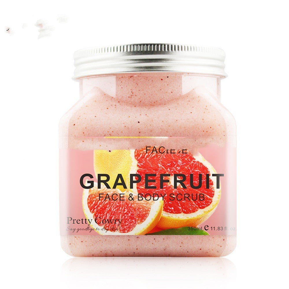 Fruit Fragrance Bath Salt Exfoliating Body Scrub Cream