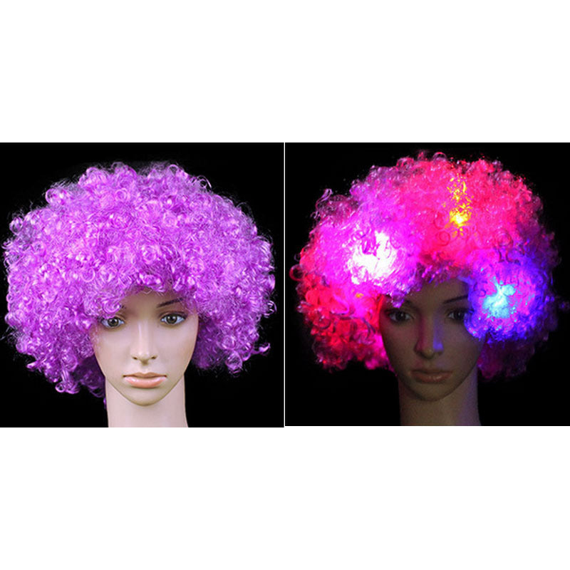 Glowing hair cap