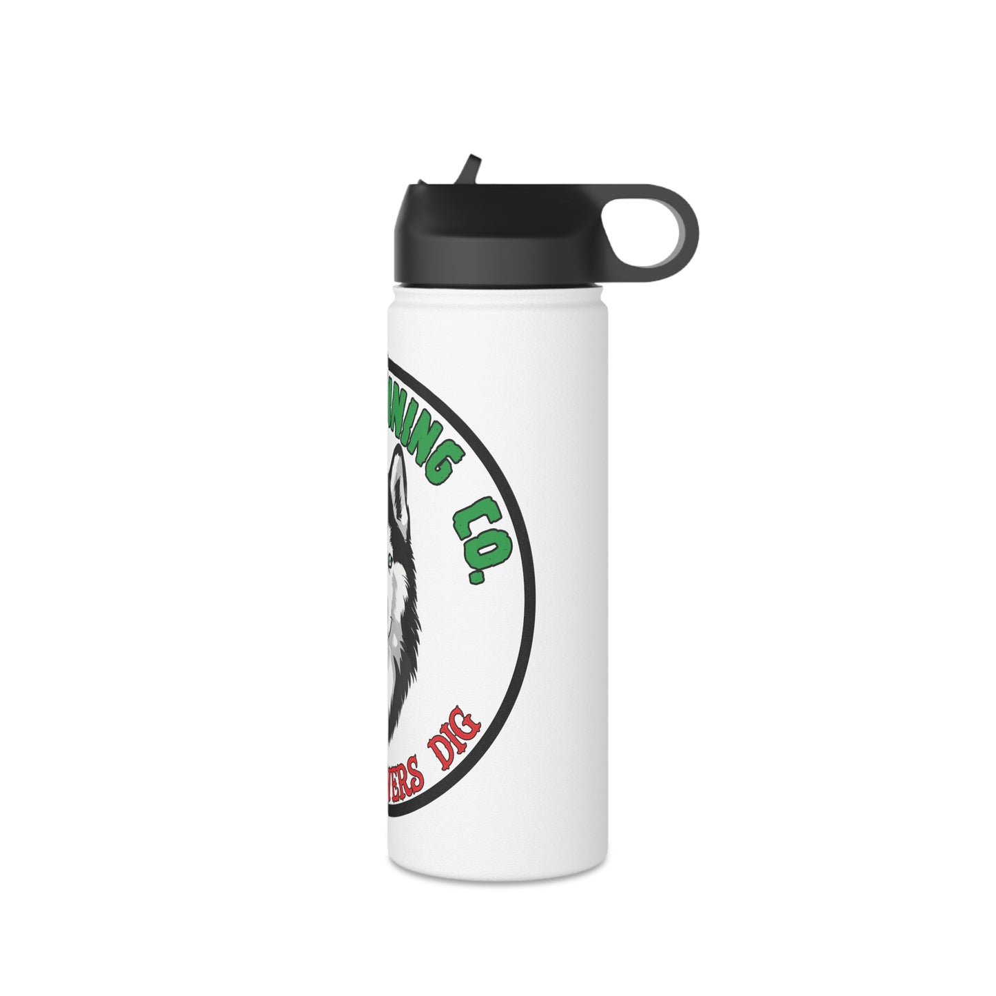 Oregon Mining Co. Husky Lovers Dig. Stainless Steel Water Bottle