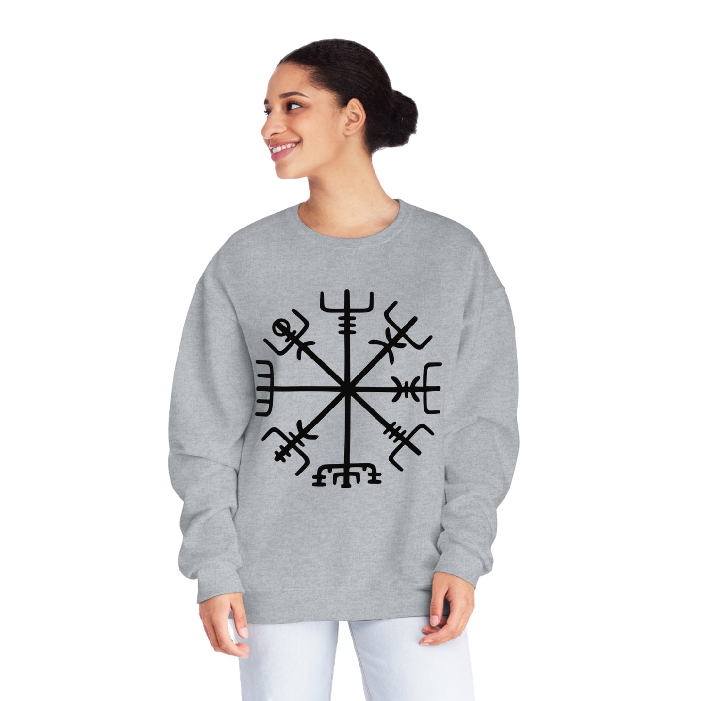 Viking Compass, Unisex NuBlend® Crewneck Sweatshirt