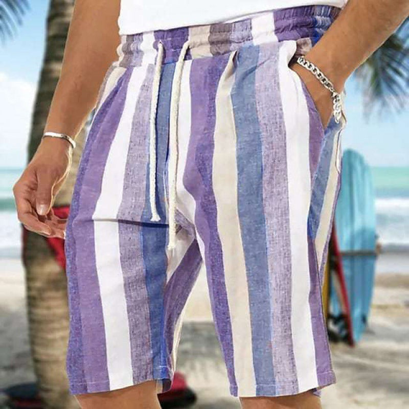 Men's Beach Drawstring Shorts