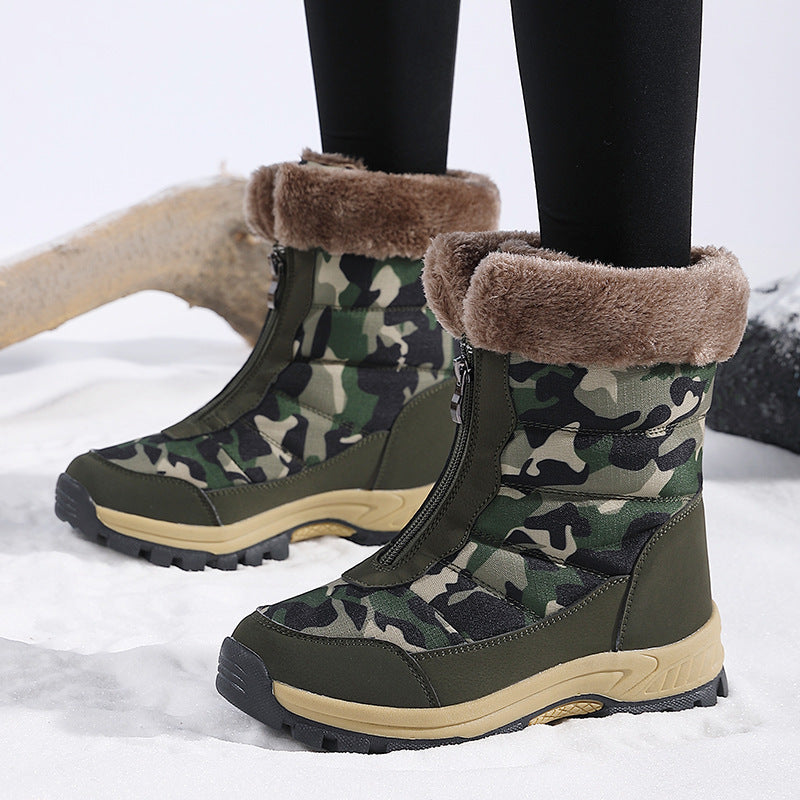 High-top Snow Boots