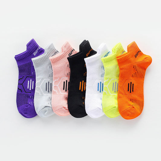 Mesh Breathable Sweat Absorbing Sports Socks