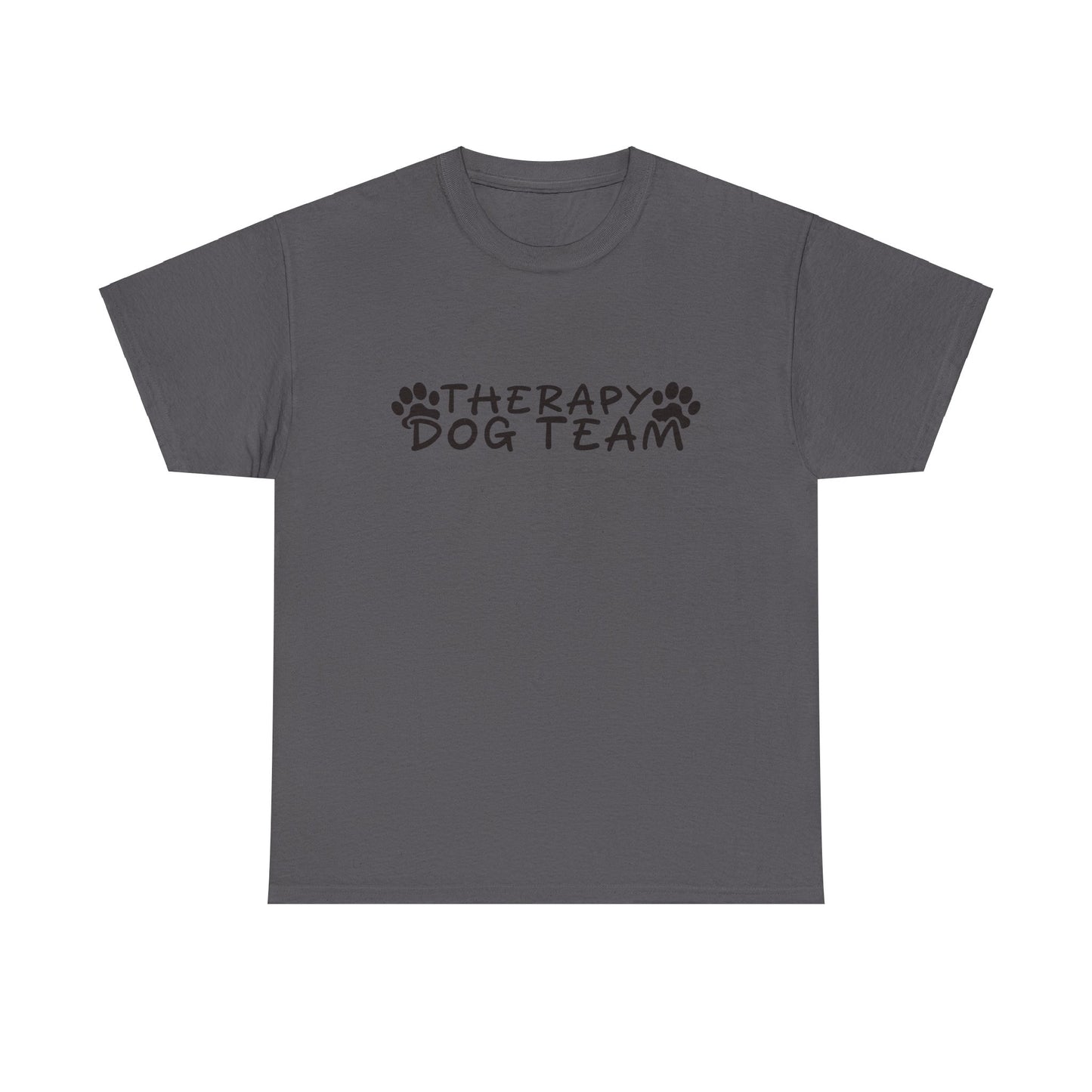 Therapy Dog Team. Heavy Cotton T-Shirt