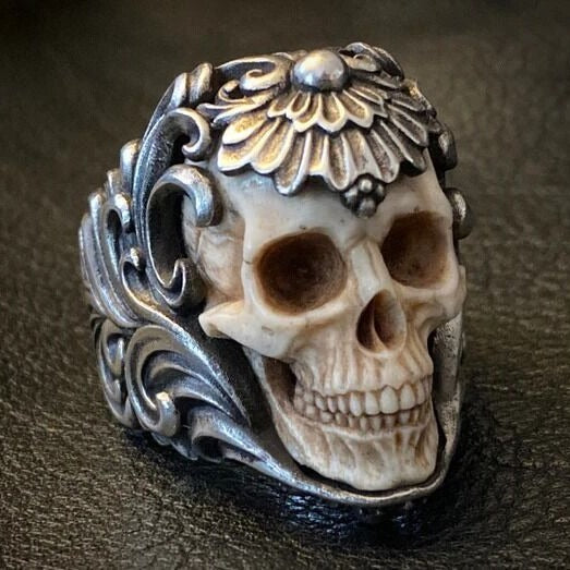 Stainless Steel Skull Ring