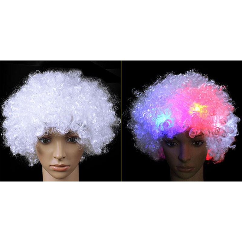 Glowing hair cap