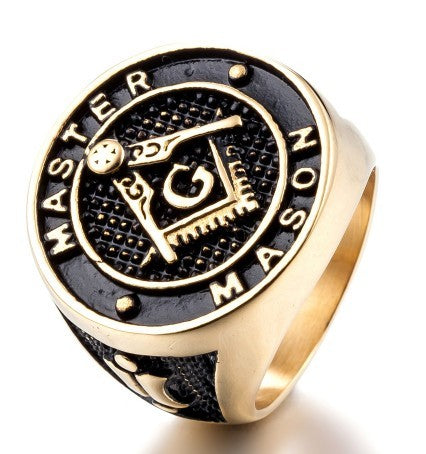 Men's Masonic Ring