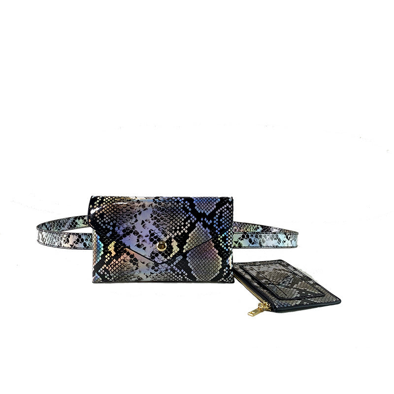 Snakeskin Waist Bag