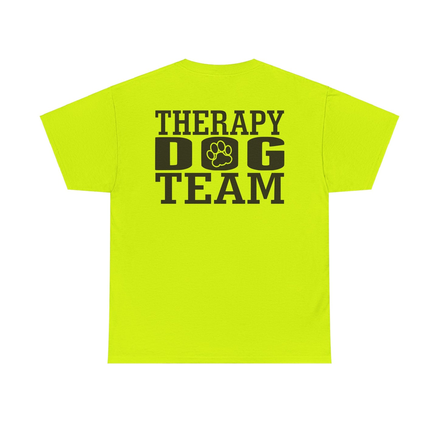 Therapy Dog Team. Heavy Cotton T-Shirt