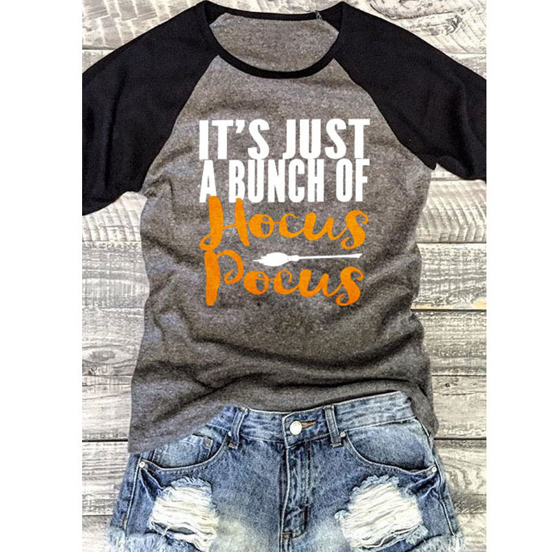 It's just a bunch of hocus pocus women's cute tshirts