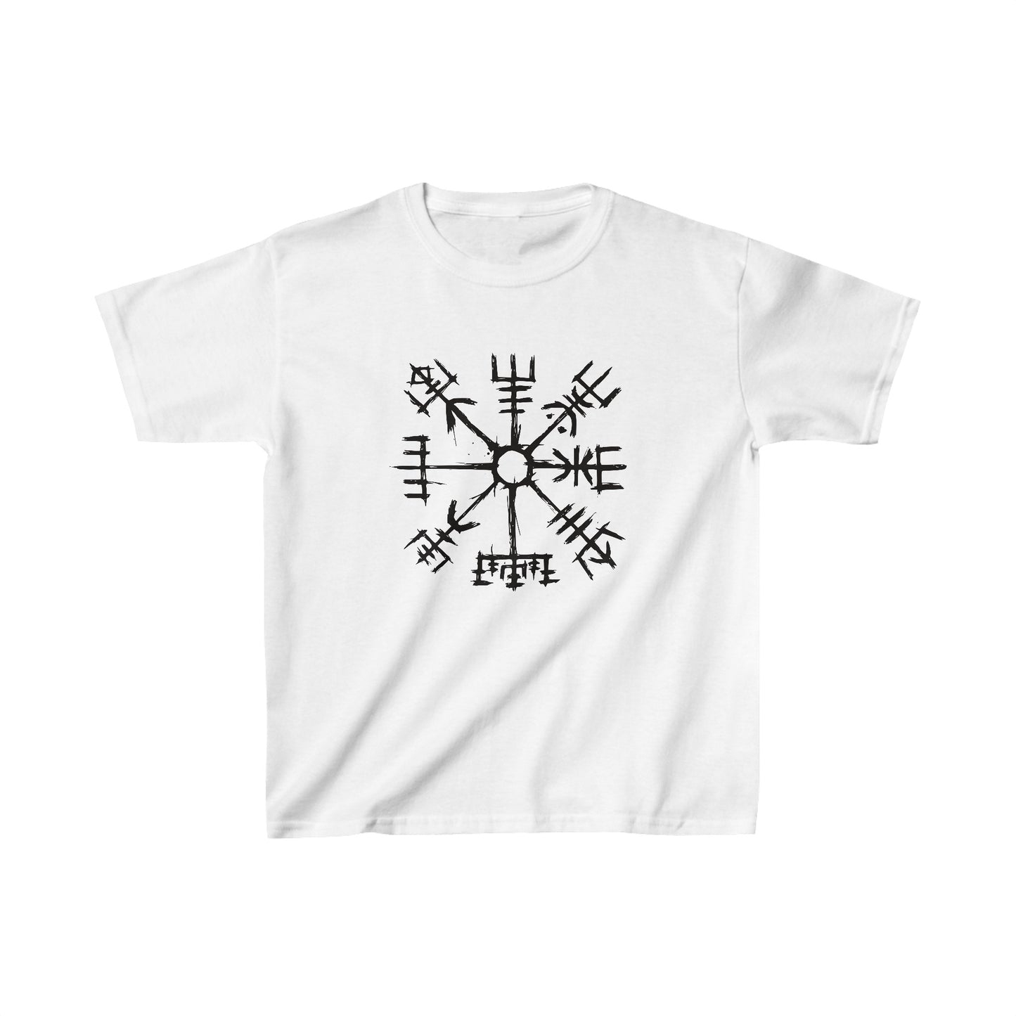 Viking Compass. Kids Heavy Cotton™ T-Shirt