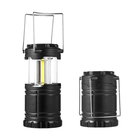 LED outdoor portable telescopic emergency lantern