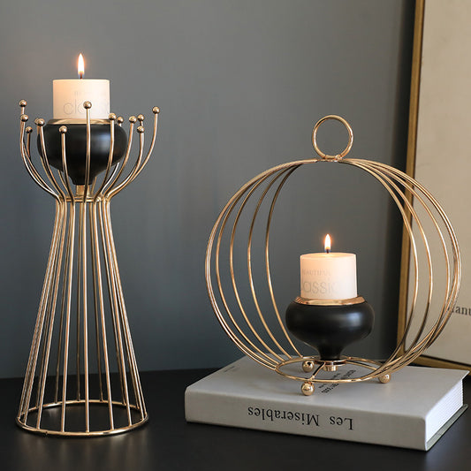 Wire Candle Holder Ornaments