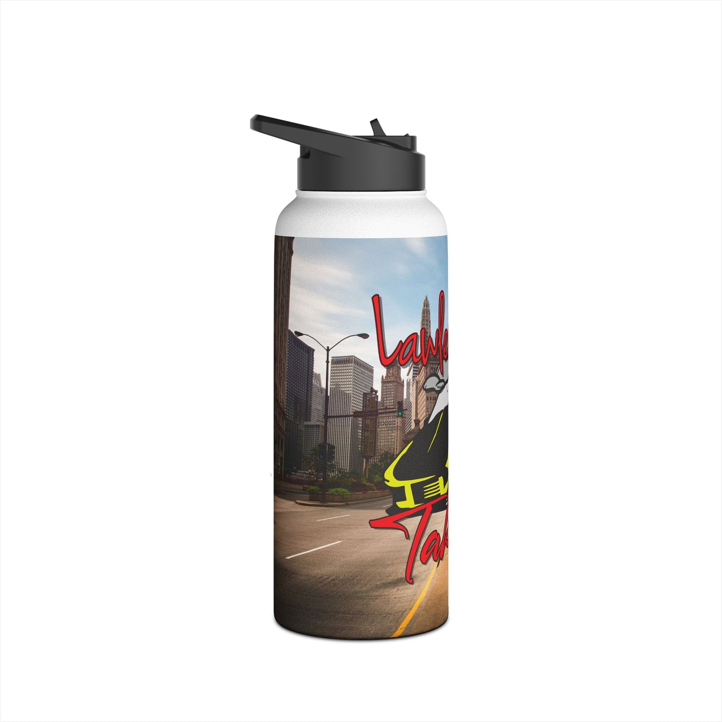 Lawless Life Street Takeover. Stainless Steel Water Bottle