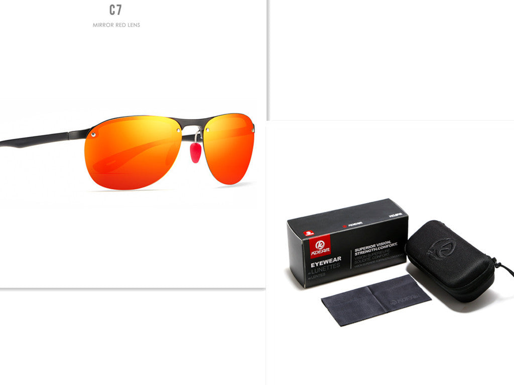 Polarized Frameless Sunglasses