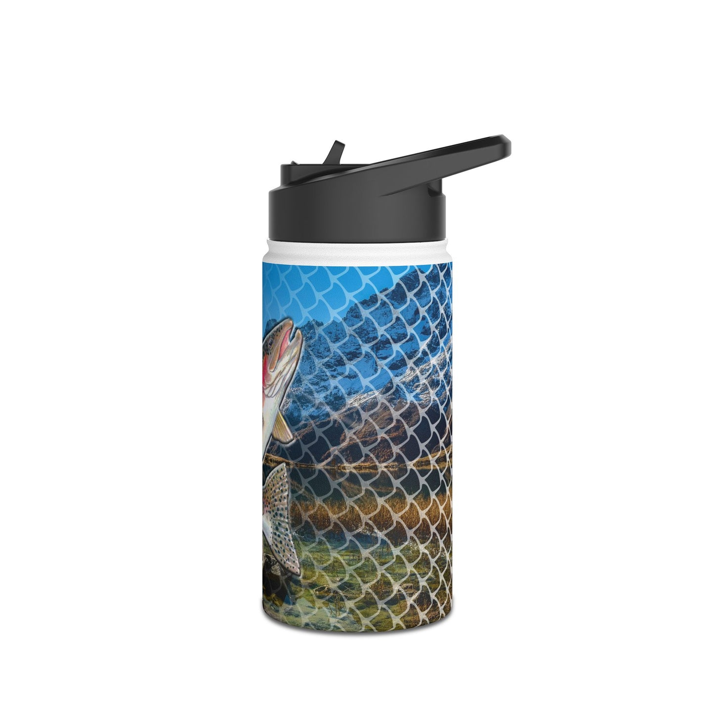 Rainbow Trout. Stainless Steel Water Bottle