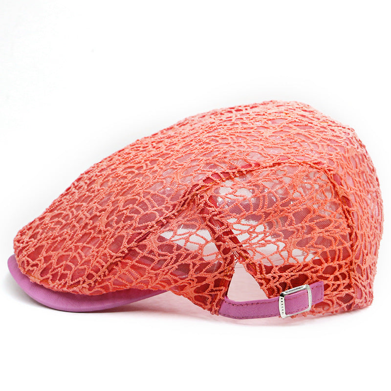 Lace Hard Gauze Beret