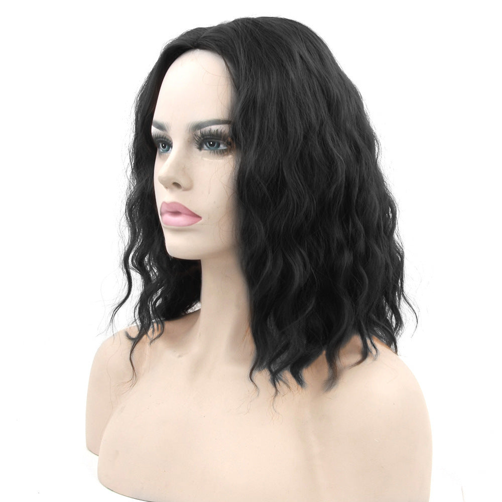 Short Curly Hair Cap, Cosplay Wig