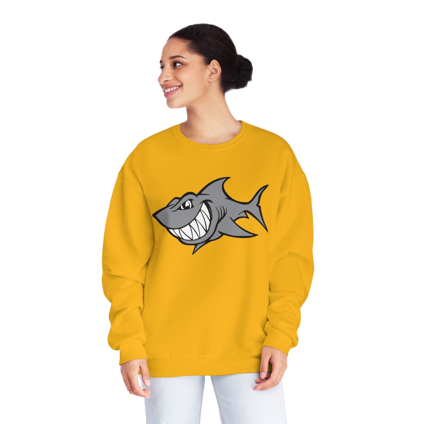 Shark, Unisex NuBlend® Crewneck Sweatshirt