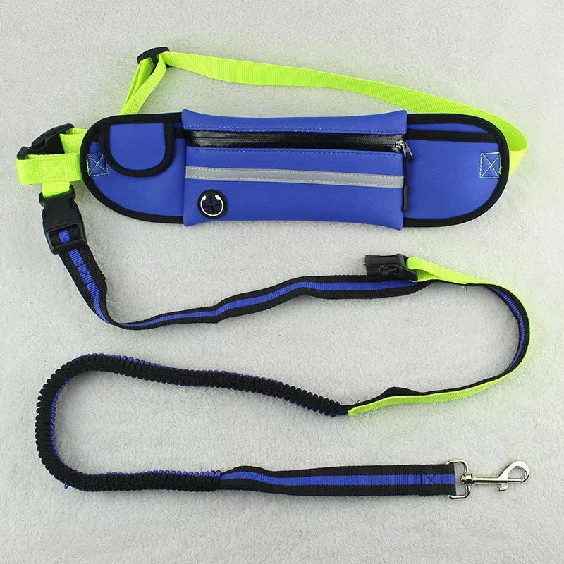 Reflective Pet Waist Bag Leash